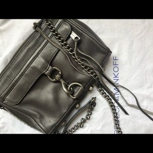 Rebecca Minkoff Mini M.A.C. Crossbody - Gray